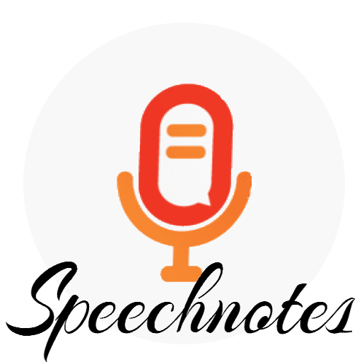 speechnotes speech to text logo