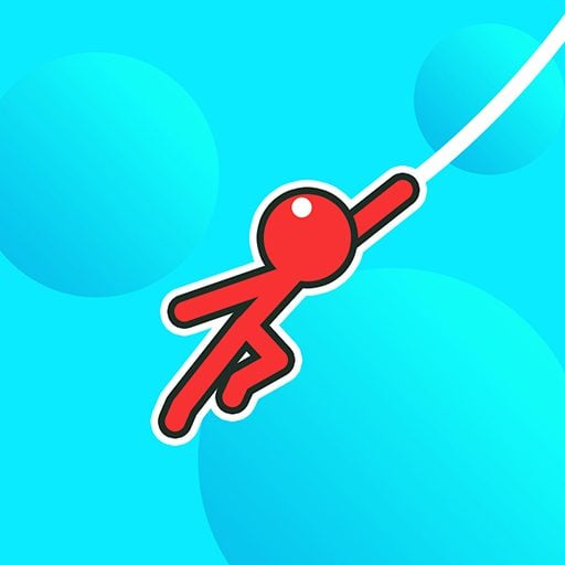 stickman hook android logo