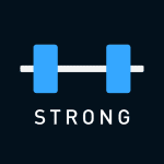 strong workout tracker gym log logo