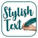 stylish text maker logo