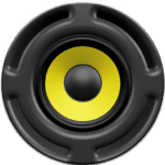 subwoofer bass android logo
