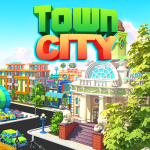 town city android games logo