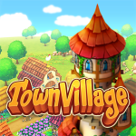 town village android games logo