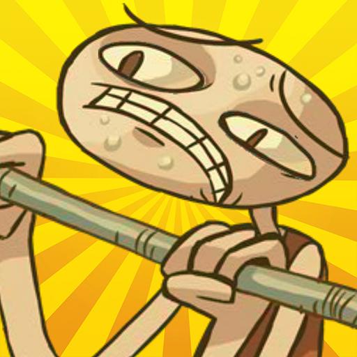 troll face quest sports puzzle logo