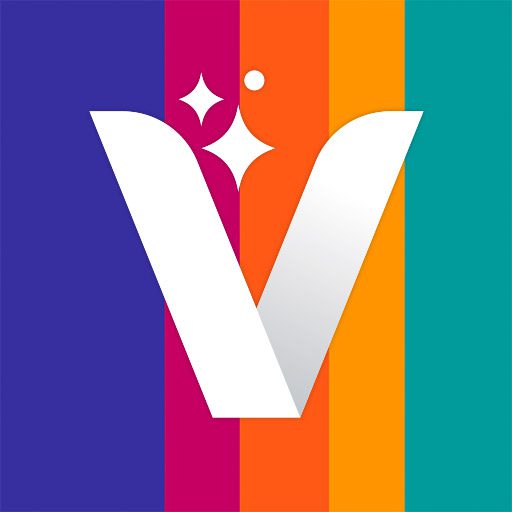 voila cartoon avatar logo