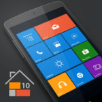 win 10 launcher pro android logo
