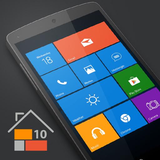win 10 launcher pro android logo