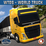 world truck driving simulator logo