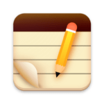 write now notepad logo